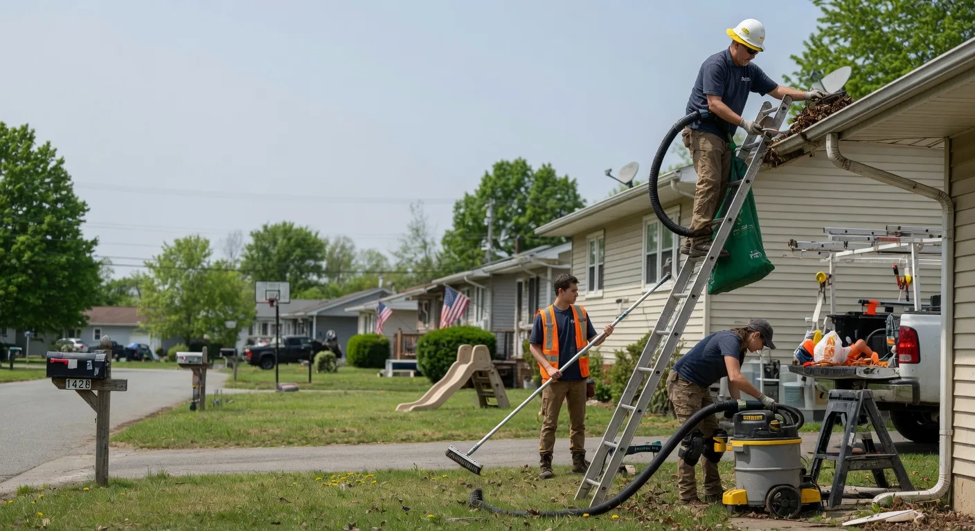 Gutter Installation in La Harpe, IL near me